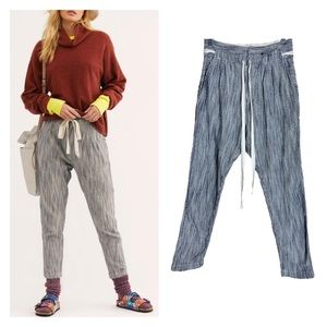 Free People Light at Sunrise Pants in Blue Size 2